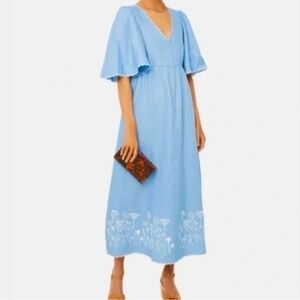 Tuckernuck - Open Sky Embroidered Dress (S)